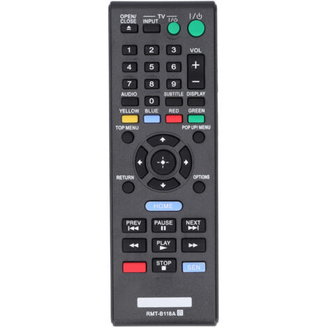 Mando negro para Sony BDP S185 y modelos compatibles