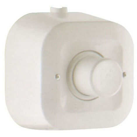 Mando neumático de pulsador para cisterna de inodoro. En ABS blanco con kit de conexión - Idral
