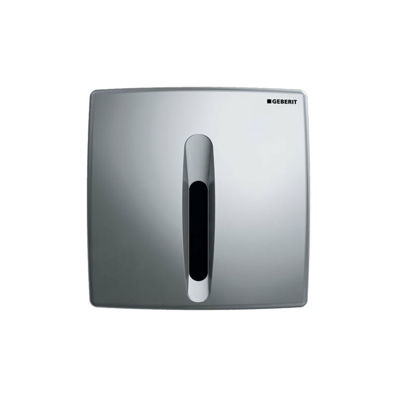 

Mando para urinario con desagüe electrónico, conexión a la red, tapa de plástico, Basic, color: cromado mate - 115.817.46.5 - Geberit