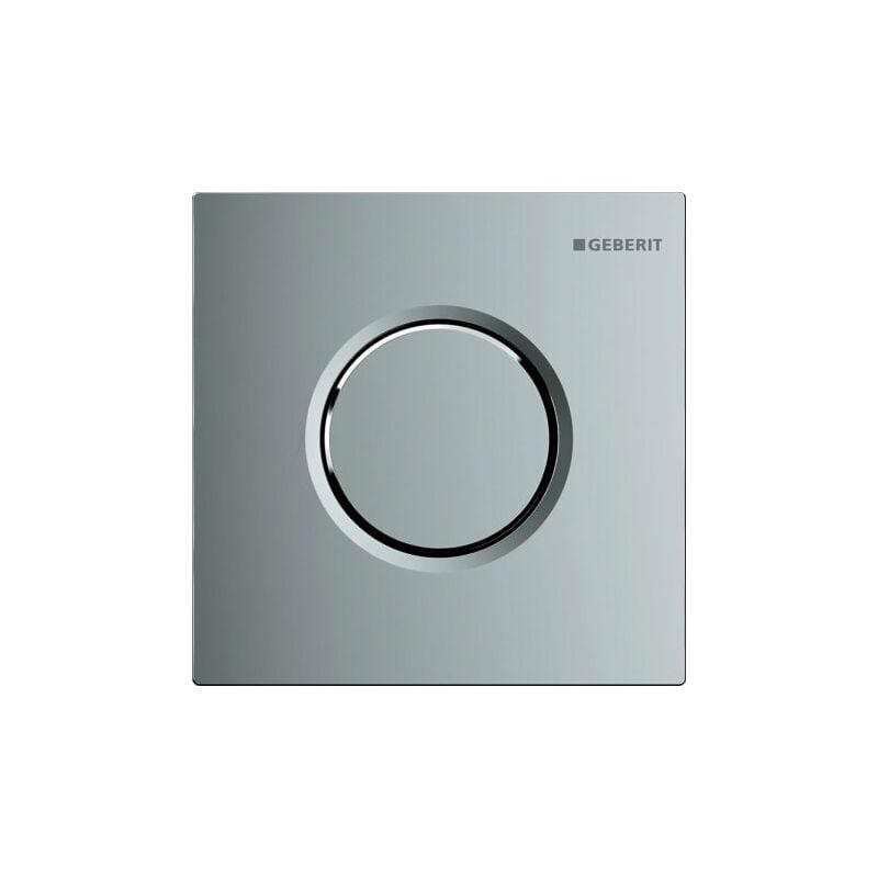 

Mando para urinario Geberit con desagüe neumático, placa actuadora tipo 01, color: cromado brillante - 116.011.21.5