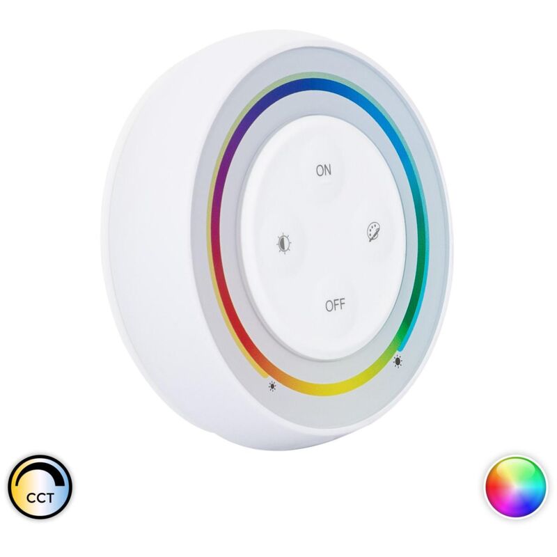 

Mando RF para Regulador LED RGB+CCT Rainbow MiBoxer S2-W RGB - RGB