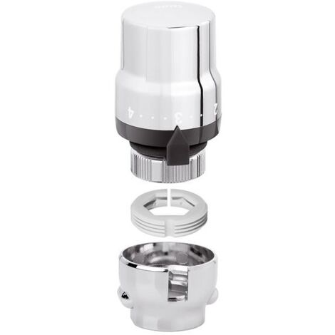 Mando termostático para válvulas termostatizables caleffi 200015 | Cromo
