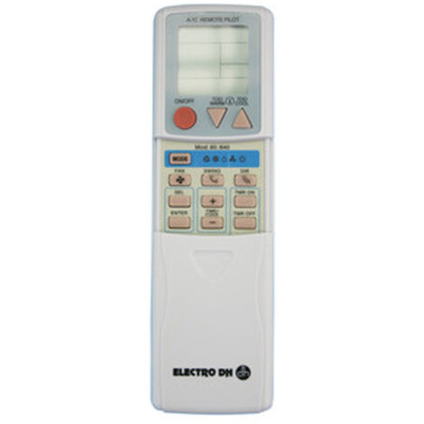 Mando Universal Aire Acondicionado Vivanco UR AC2 1000 en 1 Pantalla LCD
