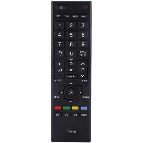 Mando universal negro CT-90329 para televisor Toshiba Smart TV LCD