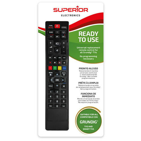 Mando Universal Reemplazo Televisores Grundig (suptrb001) Superior/grundig