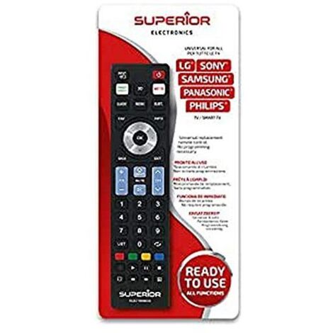 Mando Universal TV LG, SAMSUNG, SONY, PHILIPS, PANASONIC