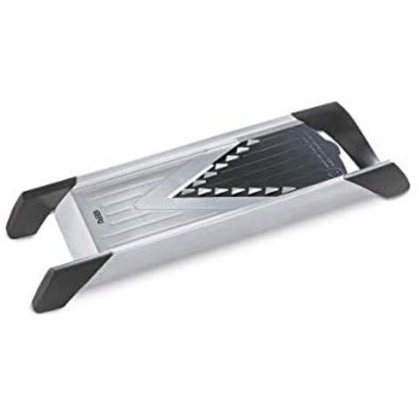 Mandolina Gefu Violino Negra Acero Inoxidable 3 Cuchillas Ajustable