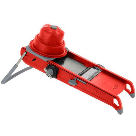 Mandoline Swing Plus Rouge Précision De Coupe, Sécurité Optimale - De Buyer