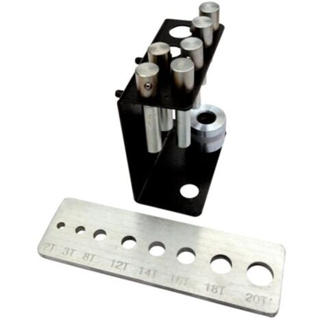 Mandrel set Bahco mandrel set capacidad 2 3 8 12 14 16 T