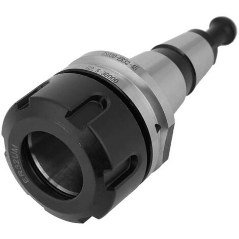 Mandril de pinza de equilibrado de acero inoxidable ISO30 ER32 G2.5 de 30.000 rpm para fresadoras y tornos CNC.