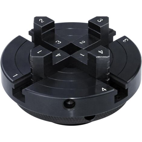 Mandril de torno de madera, mandril de torno autocentrante de 4 mordazas de 102 mm M33 con adaptador M18 (1)