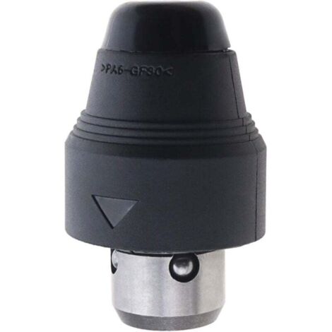 Mandrin 2608572213, noir, compatible avec les perceuses à percussion Bosch GBH2-26DFR, GBH2-28DFV et GBH4-32DFR. Pièces détachées.
