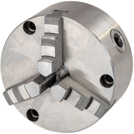 Mandrin 3 mors à serrage concentrique corps en fonte ø125 mm montage frontal pour plateau diviseur THV-6 Torros TKL125