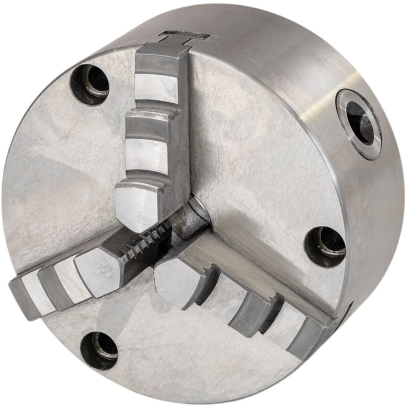 Mandrin 3 mors à serrage concentrique corps en fonte ø125 mm montage frontal pour plateau diviseur THV-6 Torros TKL125