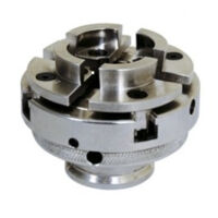 Mandrin 4 mors 90mm pour tour a bois filetage M33 x 3,5