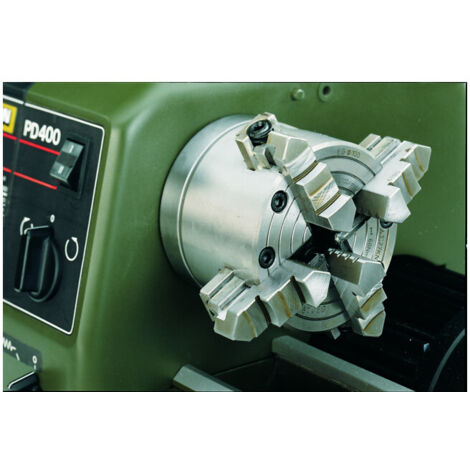 Mandrin 4 mors à réglage séparément pour PD 400 Ø 100 mm - Proxxon