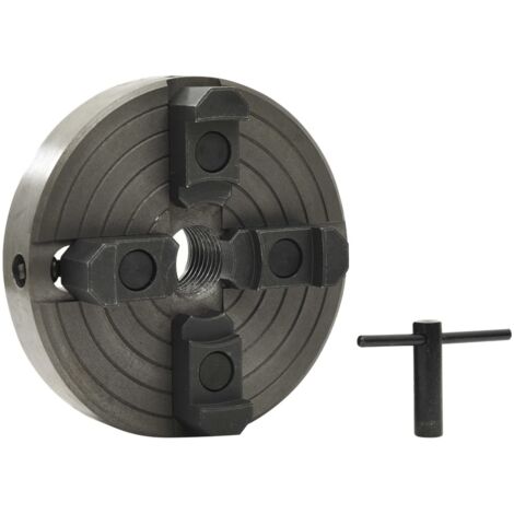 Mandrin à bois à 4 mâchoires connexion M33 acier noir 150x63 mm CFW880141