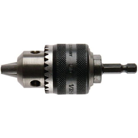 Hikoki – Mandrin de perceuse 1/4'' hexagonal 1-10 mm – 752082 – À clé pour perçage précis – Compatible perceuses manuelles et fixes