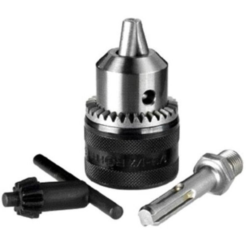 Mandrin à clé 1.5 13mm 12 x 20 U.N.F avec adaptateur SDS Plus