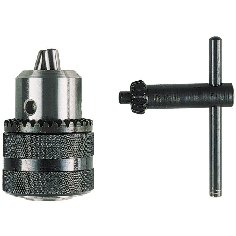 Mw-tech - Mandrin à couronne dentée profesionnelle 3 à 16 mm DIN6389 B18 avec clé TKBK316B18