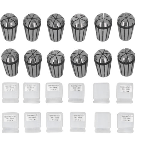 Mandrin à pince de haute précision ER11, jeu de ressorts pour Machine à graver CNC, outil de tour à fraiser, 12 pièces