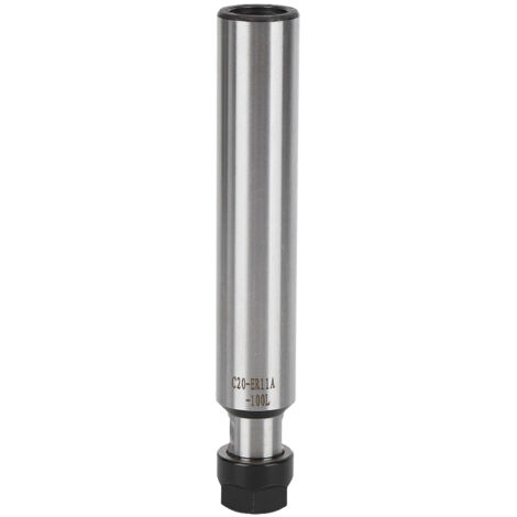 Mandrin à pince ER11A-100L en acier chrome-molybdène, tige d'extension droite pour fraisage