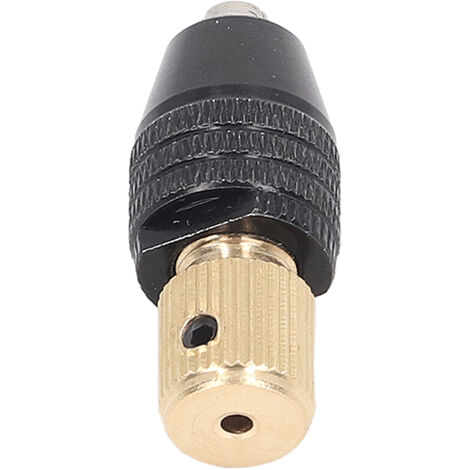 Mandrin auto-serrant 3 mors pour outil rotatif, avec extension droite et clé hexagonale, collet de 2.0mm