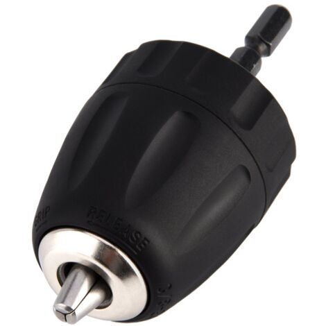 Mandrin auto-serrant Zoternen 0,8-10 mm 3/8"-24UNF avec tige hexagonale 1/4" pour accessoires de perçage