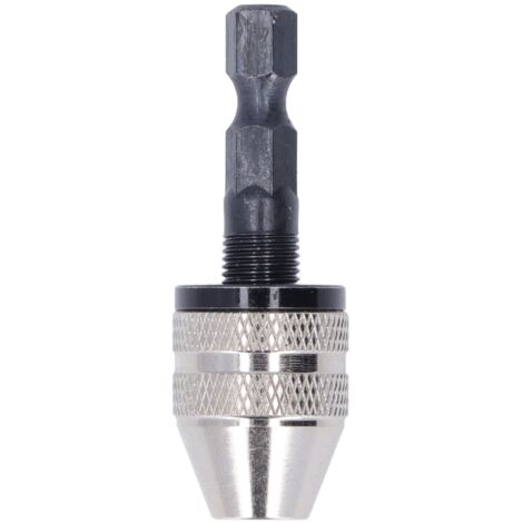 Mandrin autocentrant à 3 mors pour perceuse avec queue hexagonale, compatible meuleuse électrique