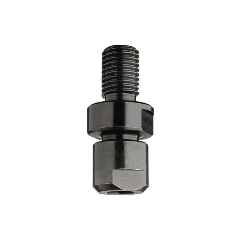 Mandrin bout arbre toupie filetage M14 V1 avec pince 12mm