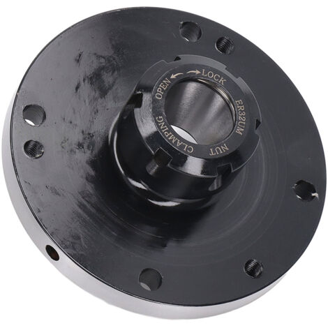Mandrin de Fraisage CNC 7 Mors Diamètre 125mm pour Tour et Gravure