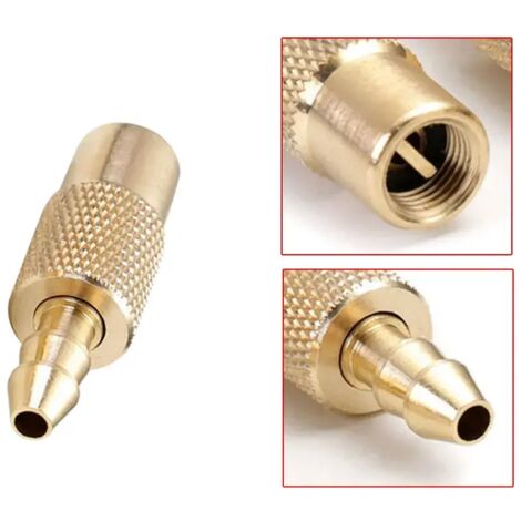 Mandrin de gonfleur de pneu de voiture/camion avec clip de serrage, connecteur de valve, outil de réparation de pneu, bouchon de valve-AquaForge