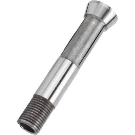 Mandrin de Meulage M20 avec Pince Élastique, Accessoire 122mm pour Affûteuse et Touret à Meuler