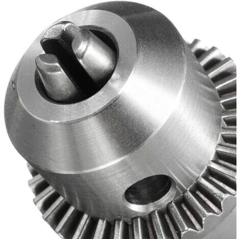 Mandrin de perçage à tige hexagonale de 1,5 à 10 mm (1/4 pouce), convertisseur de mandrin de perçage universel 3/8-24UNF, adaptateur à changement rapide avec clé de mandrin.