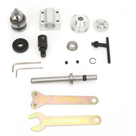 Mandrin de perçage B10 avec adaptateur M10 pour scie circulaire sur table et perceuse à colonne bricolage