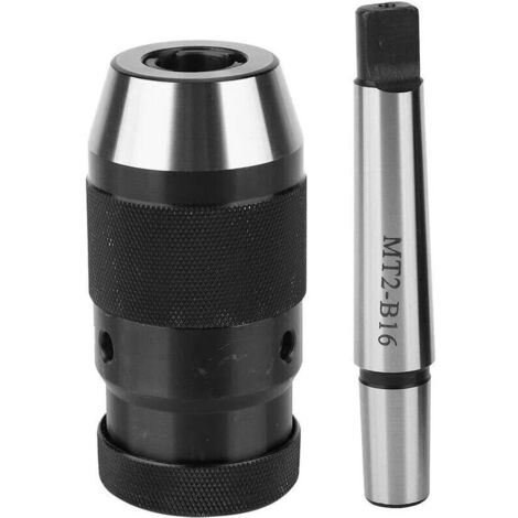 Mandrin de perçage pour charges lourdes Perceuse de tour CNC Mandrin B16 (mandrin + mandrin conique B16)