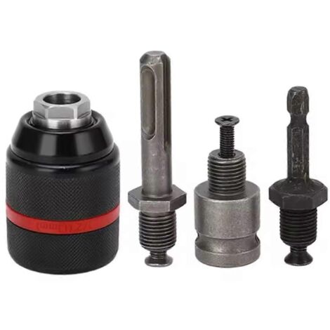 Mandrin de perçage sans clé 1/2-20UNF 13 mm, queue hexagonale/SDS/carré à douille