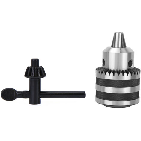Mandrin de perceuse à clé, capacité 3-16mm (1/8"-5/8"), montage 1/2-20 UNF, pour perceuse à colonne