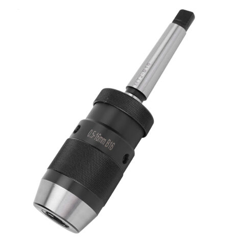 Mandrin de perceuse à libération rapide sans clé, cône Morse MT2-B16 pour perçage 0.5-16mm