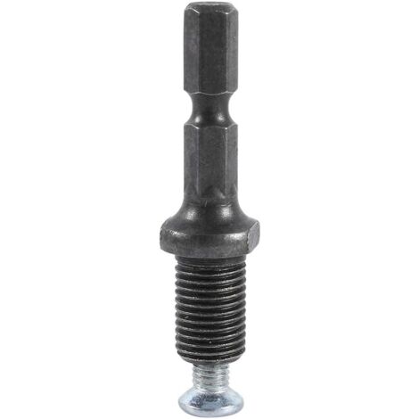 Mandrin de perceuse à percussion électrique Adaptateur de Tige hexagonale 3/8 "-24UNF avec vis