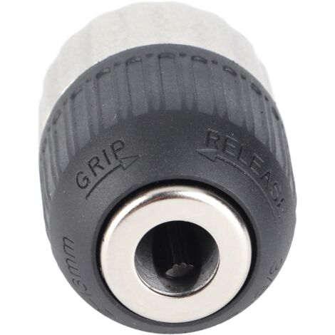 Mandrin de Perceuse Automatique 213 mm, Filetage 3/8" - 24 UNF, pour Perceuses à Colonnes et Fixes, Outil de Perçage Professionnel