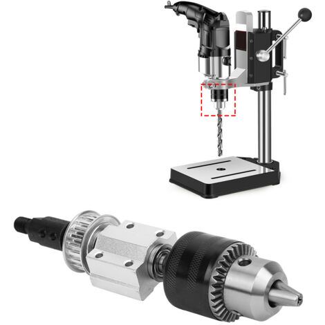 Mandrin de Perceuse B16 avec Manchon M10 pour Travail du Bois et Assemblage DIY