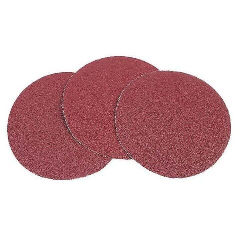 Mandrin de perceuse Kit de disques de ponçage, 120 pièces 40/60/80/120/180/240 grains crochet et boucle papier de verre pour outils rotatifs de meuleuse de perceuse (5"-125mm-120pcs)