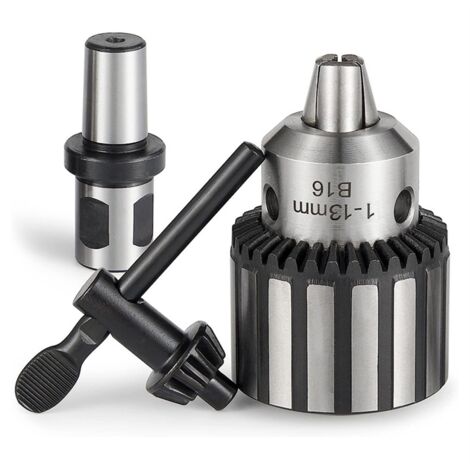 Mandrin de Perceuse MagnéTique Super RéSistant 1/2 Pouce (1-13 Mm) avec Adaptateur Tige 3/4