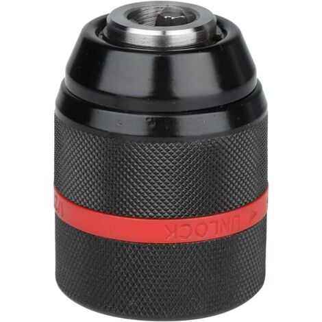 Mandrin de Perceuse, Mandrin sans clé, 1/2-20UNF 2-13mm Mandrin de perceuse à main sans clé à serrage, Mandrin Serrage Perceuse Sans Fil, Mandrin de perçage auto-serrant à des pour usages multiples
