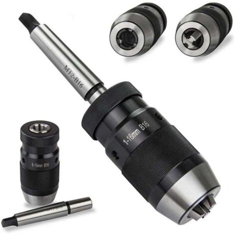 Mandrin de perceuse sans clé 1-16 mm B16 Mandrin de perceuse sans clé pour tour