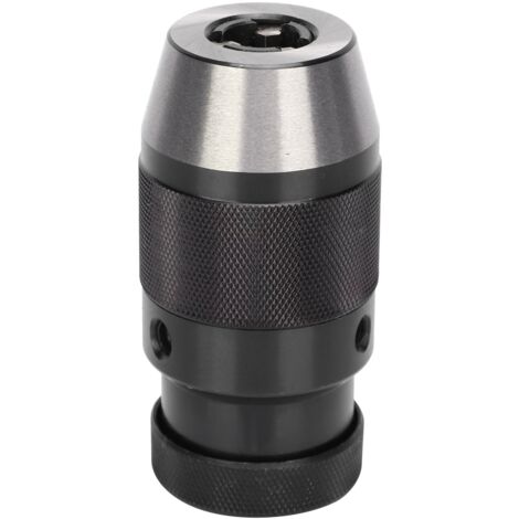 Mandrin de perceuse sans clé à blocage automatique avec manchon pour tours, adaptateur 013mm B16 pour outils électroportatifs