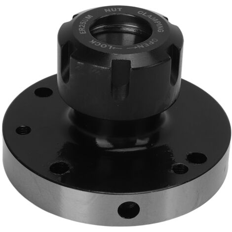 Mandrin de Précision ER25 pour Tour CNC Fraiseuse, Diamètre 80mm, Compact