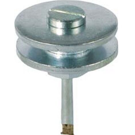Mandrin de serrage, disques de décapage, Colisage : 2 fois, Ø de tige 8 mm, pour Ø d'alésage 13 mm