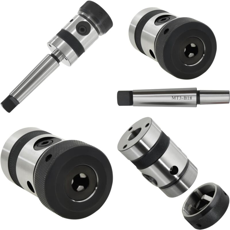 Mandrin de taraudage B18 et tige MT3 de filetage interne M3-M16 - mandrin de taraudage avec tige - mandrins de taraudage avec tige - Home & Living